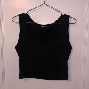 SHEIN black crop top